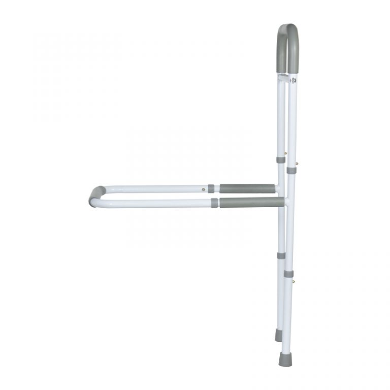 1 Bed Side Assist Collapsible Adjustable Home Adult Bed Rails Bedside Grab Bar for Seniors Elderly and Disabled