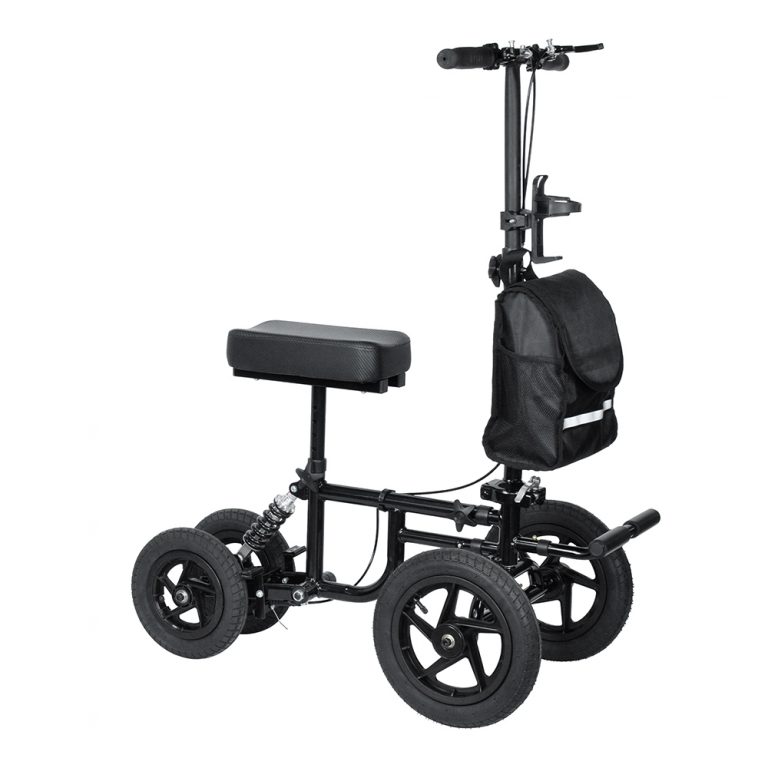 Wheels Medical Foldable Knee Walker Scooter with Pedal for Broken Foot Rest4.1
