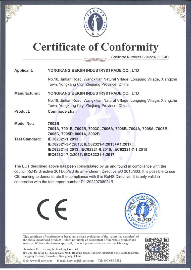 CE-Commode chair