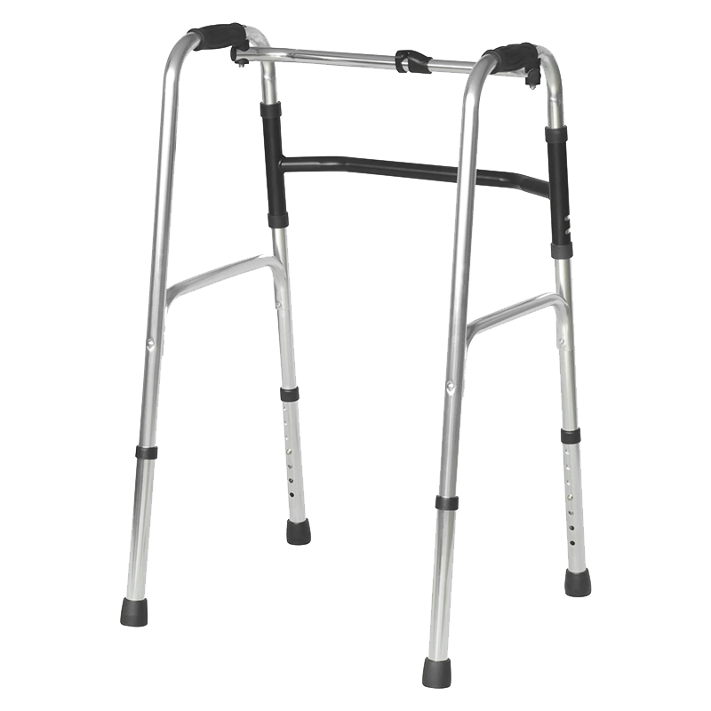 Foldable Adjustable Aluminum Walker With Wheels For Elderly and Disabled01