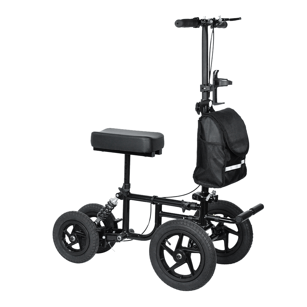 Wheels Medical Foldable Knee Walker Scooter with Pedal for Broken Foot Rest4.1