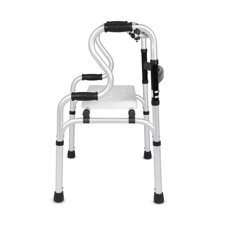 Aluminum Lightweight Walker with 2 front Wheels for Elderly, Handicapped and Disabled03