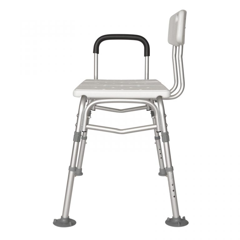 Height Adjustable Shower Bench with Backrest, Shower Chair Bath Chair for Elderly and Seniors03