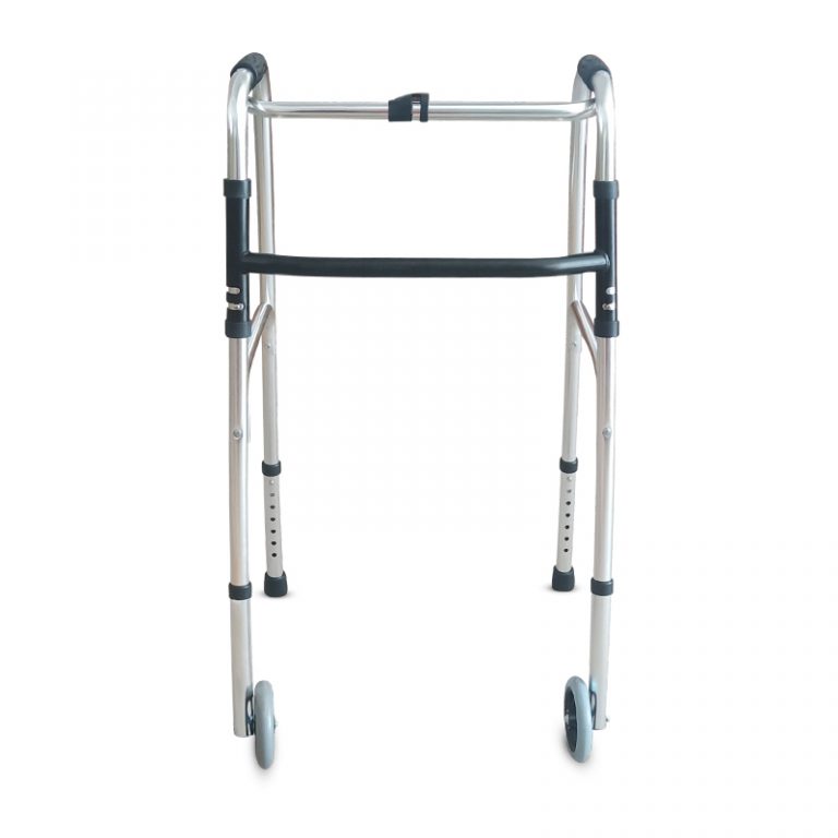 Aluminum Lightweight Walker with 2 front Wheels for Elderly, Handicapped and Disabled03