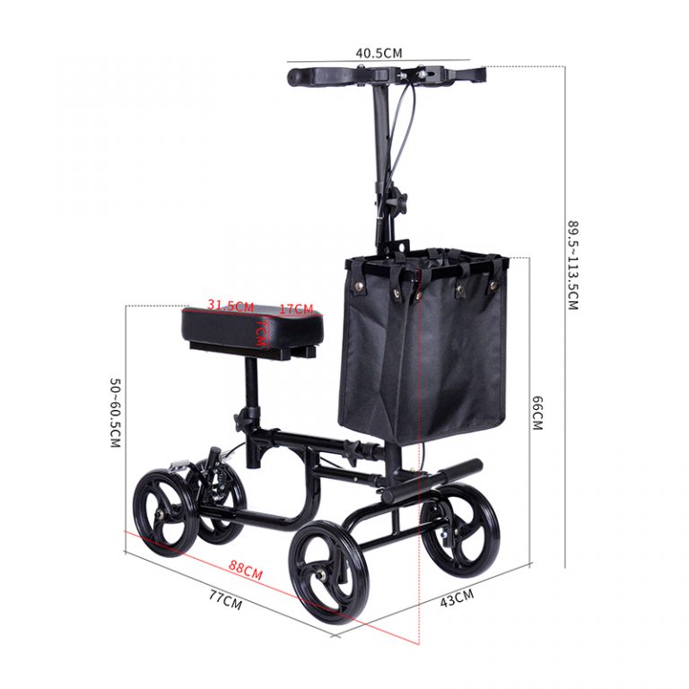 Medical Knee Walker Scooter for Broken Foot and Ankle Surgery04
