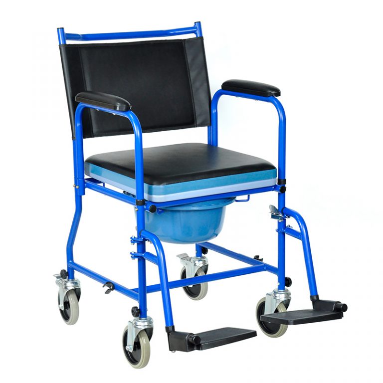 Commode Chair in Rehabilitation Therapy Supplies Living Room Commode Toilet Wheel Chair01