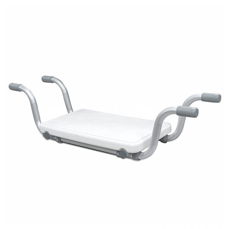 Bath Bench Heavy Duty Shower Stool Aluminium Adjustable Length Bathroom Seat Suitable for Bathtubs01