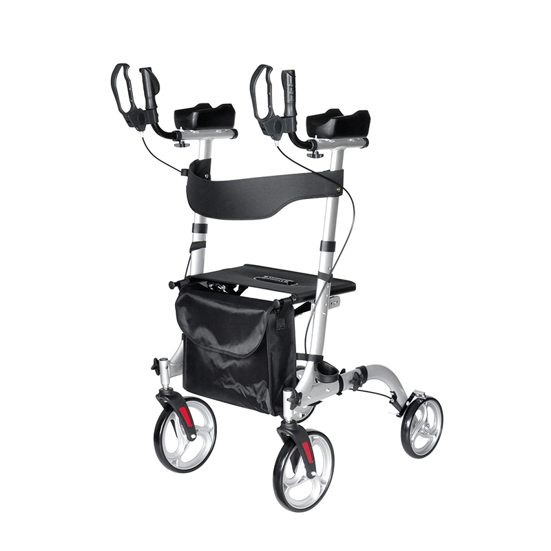 Medical Aluminum Stand Up Rollator Walkers