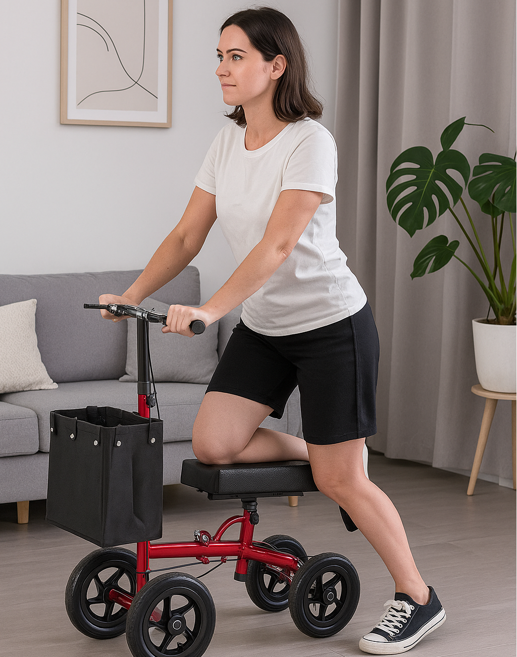 Using a Knee Scooter for Smooth At-Home Recovery After Surgery