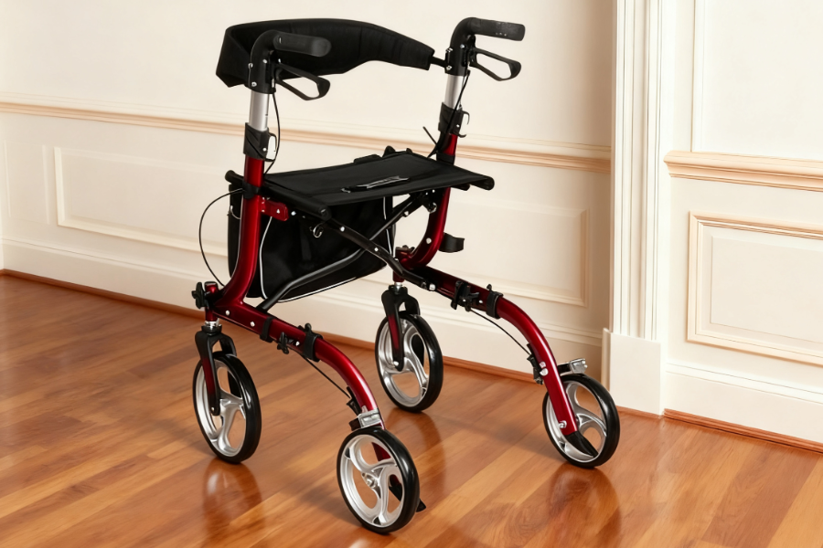 Lightweight Mobility Walking Aid Rollator Walkers