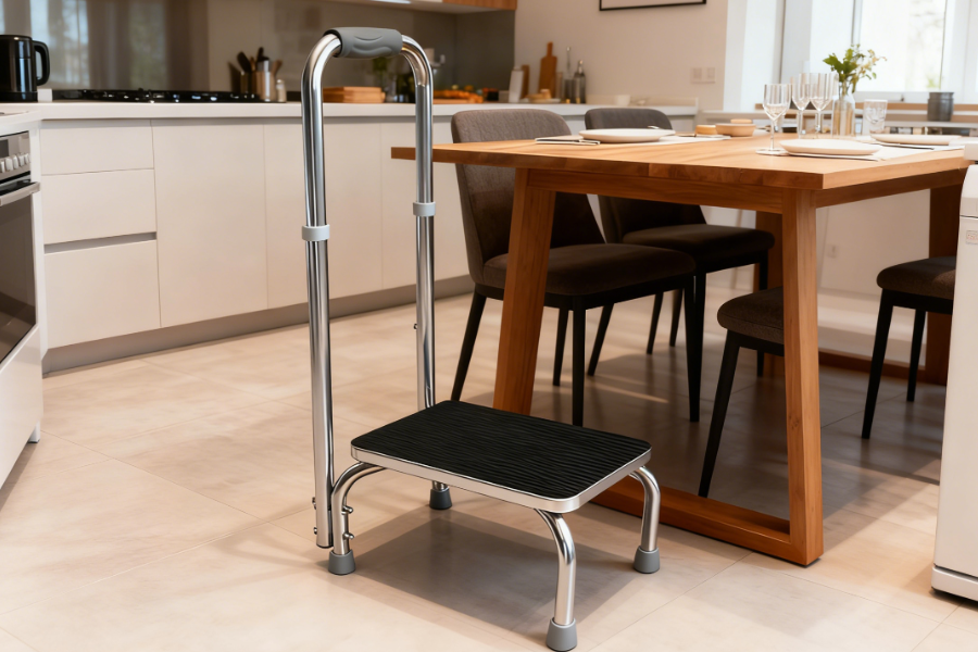 Height Adjustable Step Stool