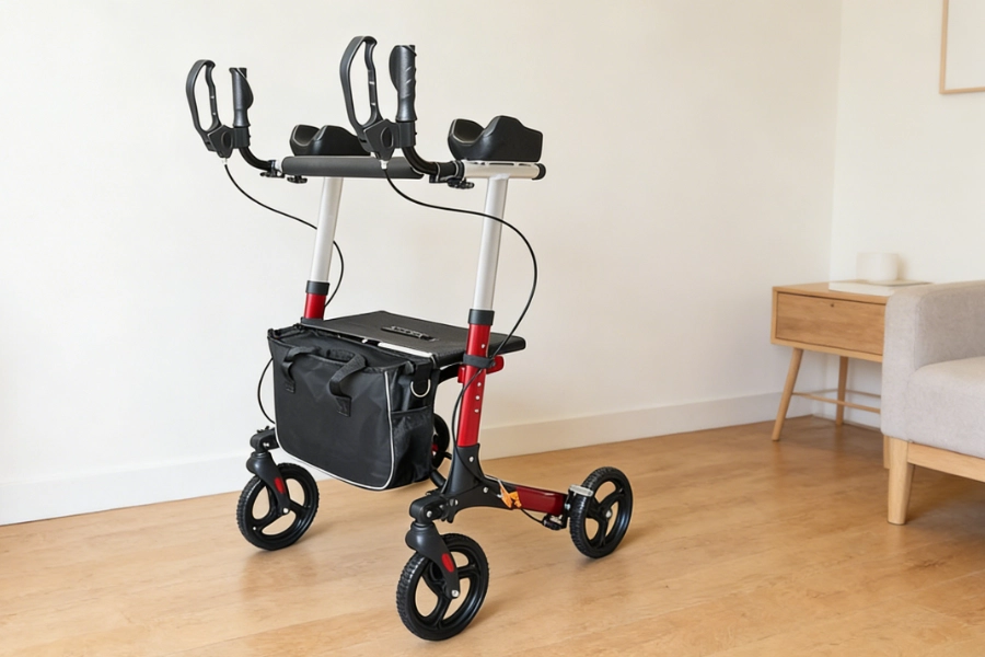 Folding Standup Armrest Rollator