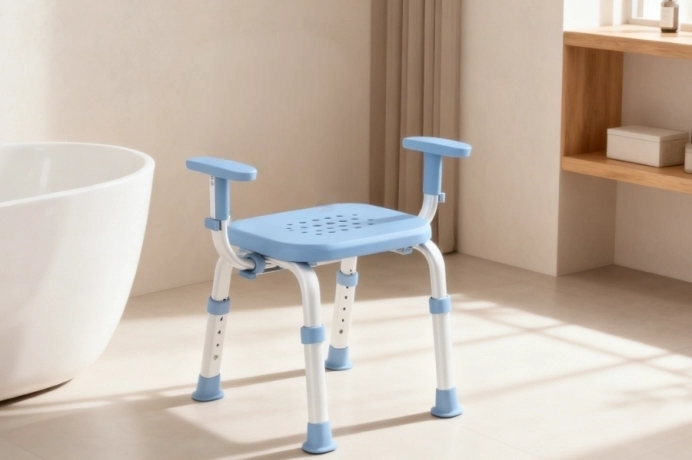 Portable Height Adjustable Shower Chair