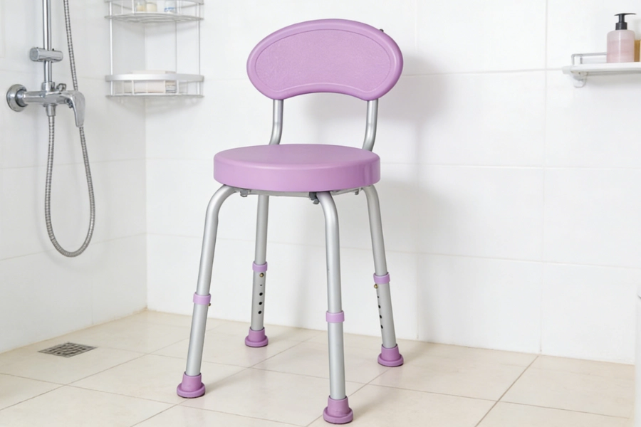 Beiqin Adjustable 360 Swivel Bath Chair