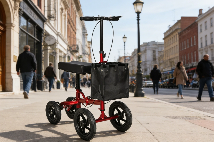 Beiqin Knee Scooter with Dual Brakes