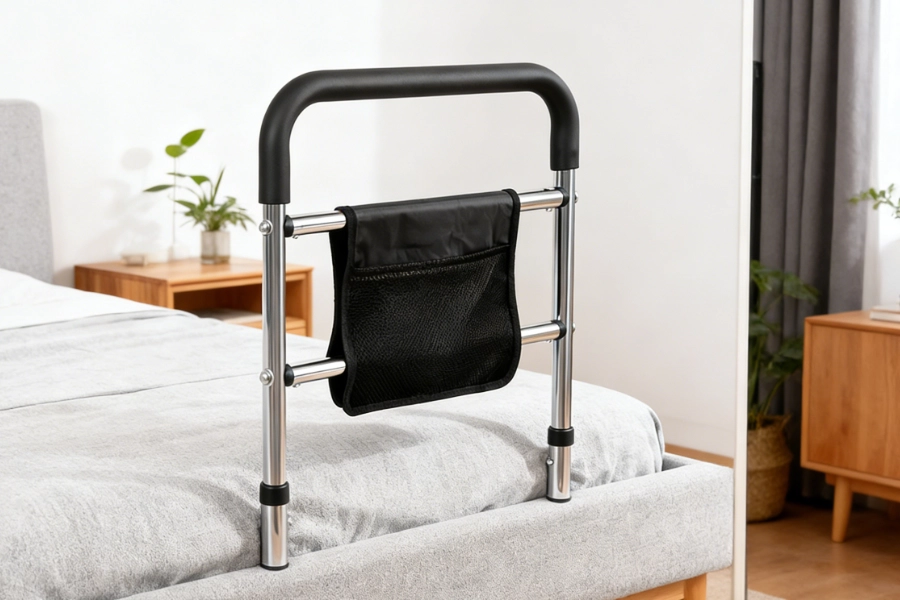 Height Adjustable Bed Assist Rail