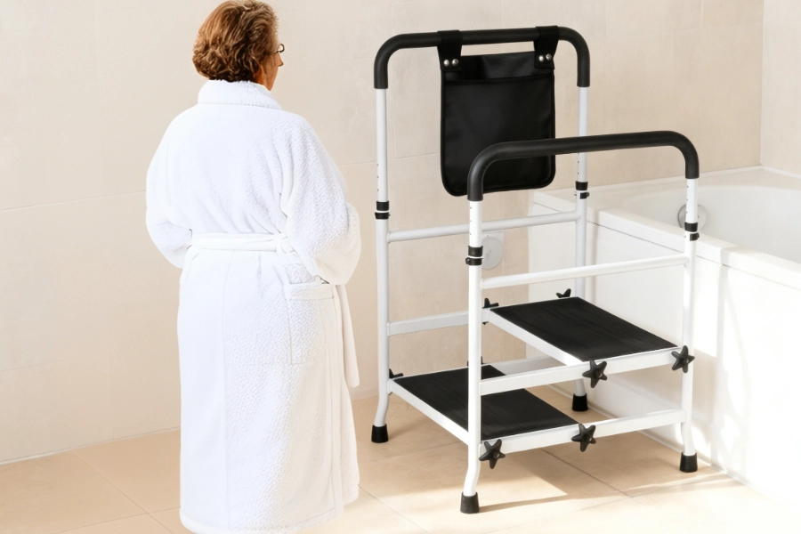 Heavy duty step stool