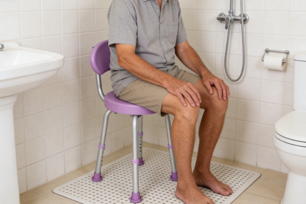 Can One 360 Swivel Shower Chair Solve Three Major Bathroom Mobility Pain Points