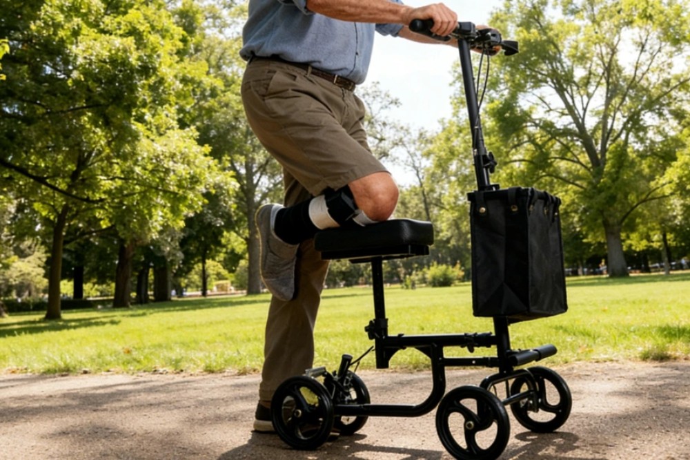 Which Key Material Specifications Define a High-Quality Knee Scooter for Long-Term Fleet Use