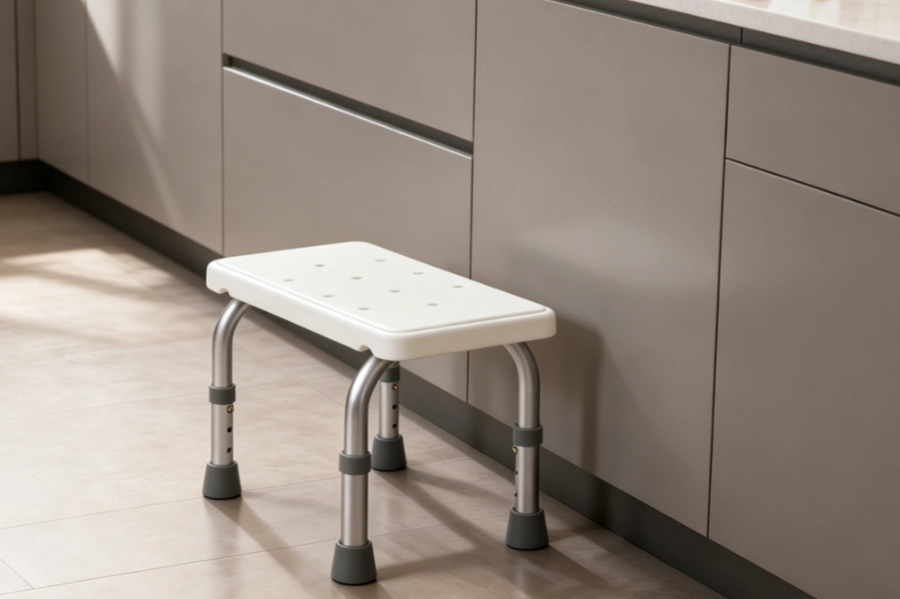 Lightweight and Sturdy Portable Aluminum Foot Step Stool for Adults and Elderly