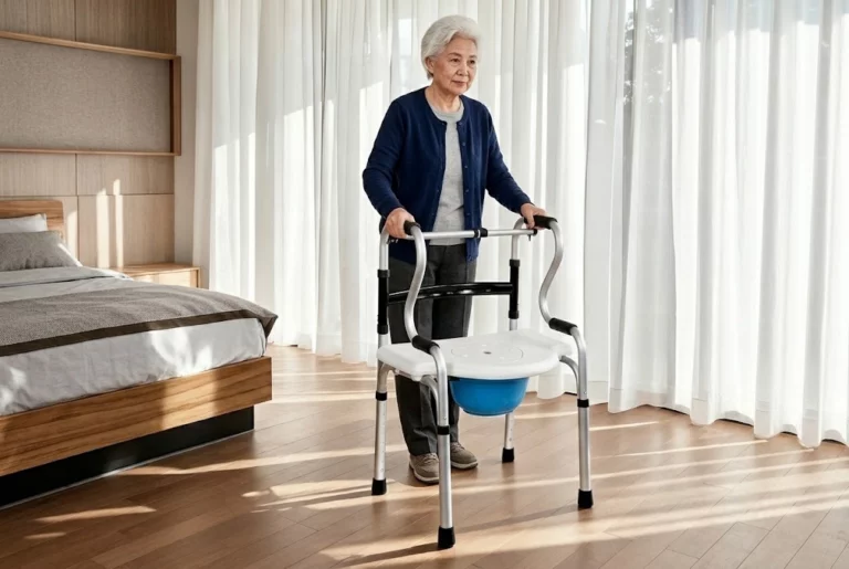 How to Choose a Folding Walker with Seat for Safer Bathroom Use