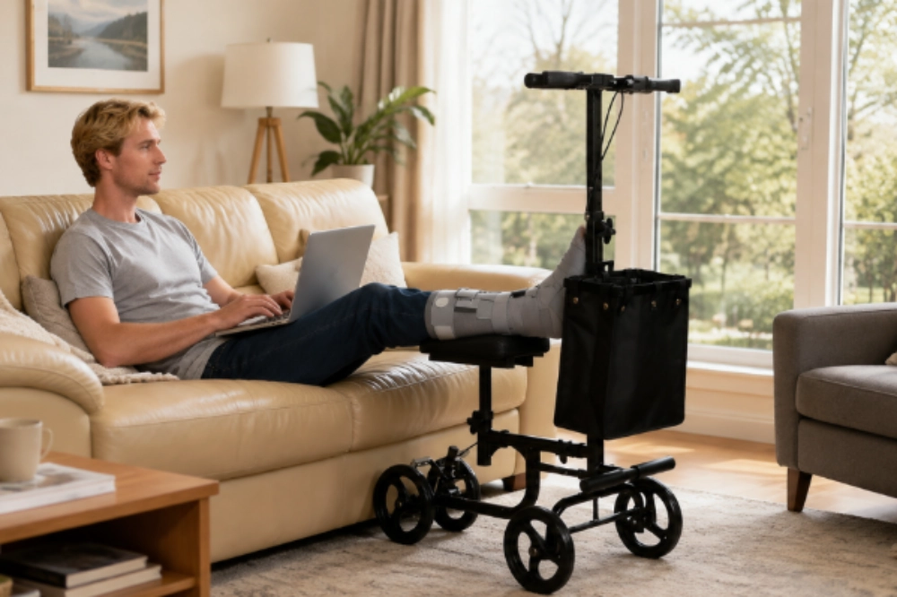 Medical Knee Walker Scooter for Broken Foot and Ankle Surgery
