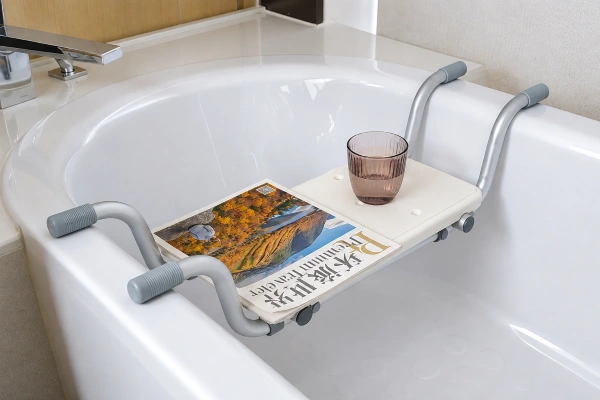 Use a shower chair for effective support